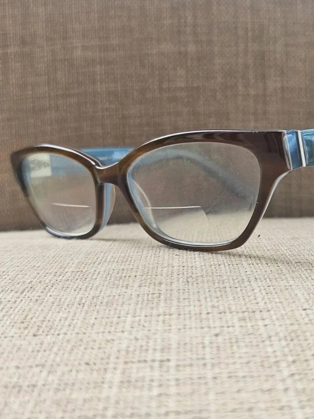 MODO Handmade Eyeglasses Frame Brown/Blue MOD. 6026 Eyewear Glasses Made